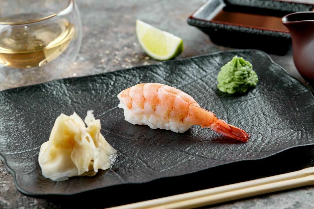 Shrimp sushi