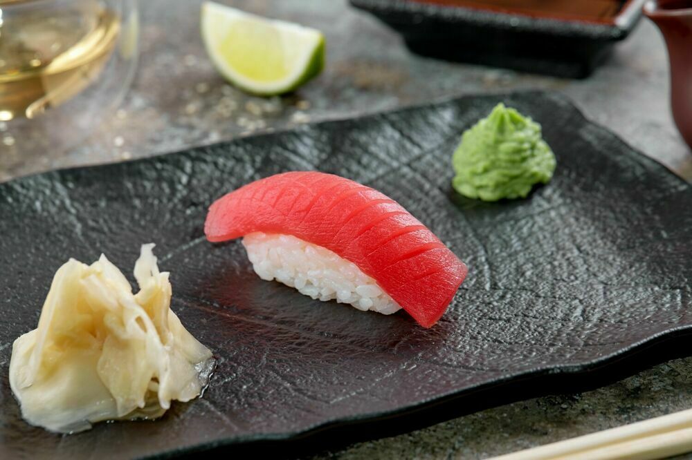 Sushi with tuna