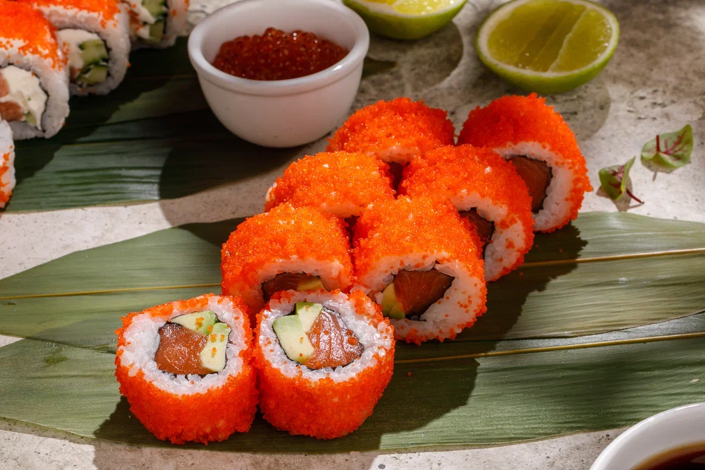 California roll with eel