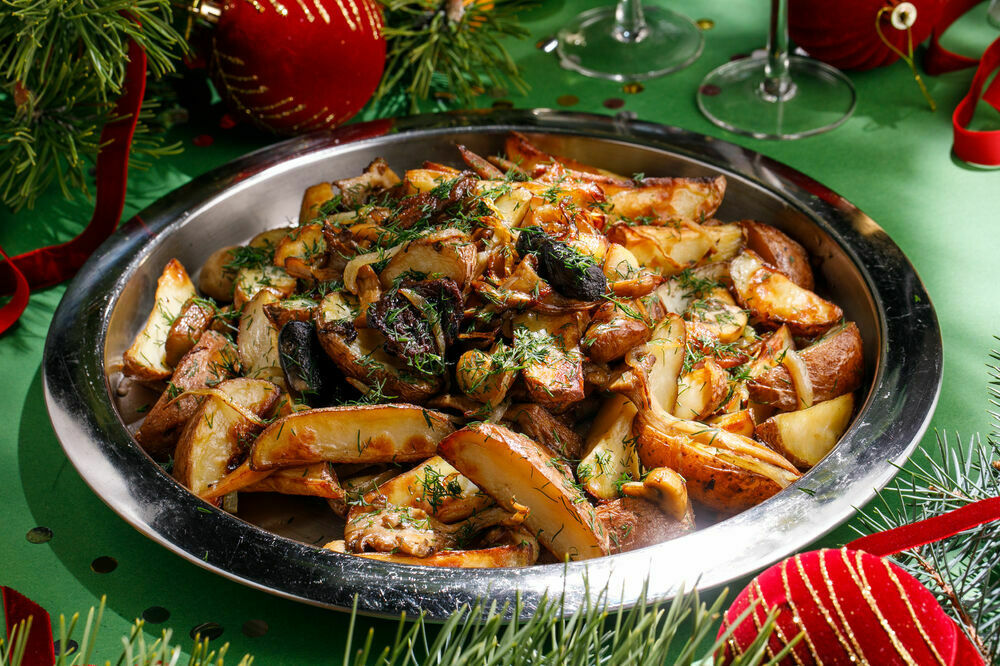 Картофель с грибами 1 кг