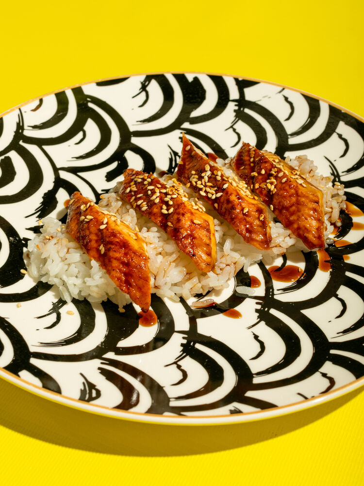 Eel on rice with Unagi sauce