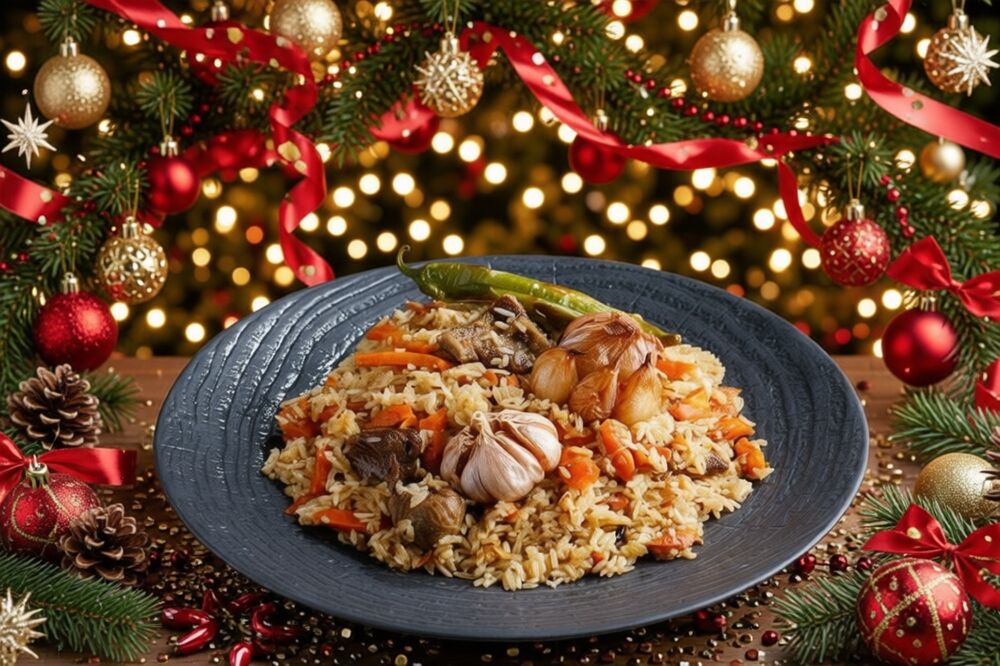 Pilaf with lamb 1 kg
