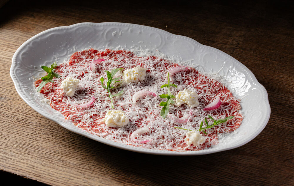 Beef carpaccio