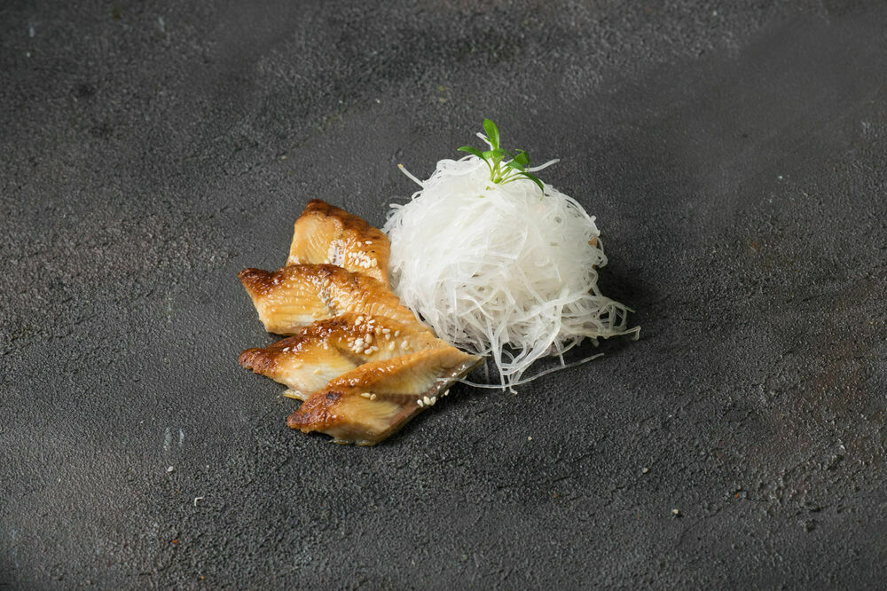 Eel sashimi