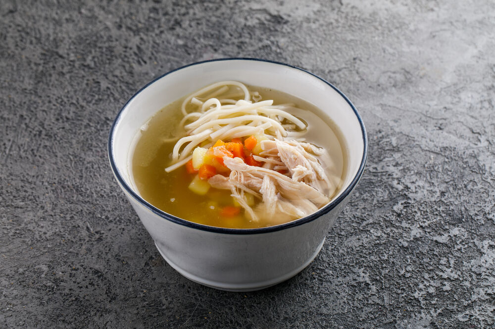 Baby chicken soup