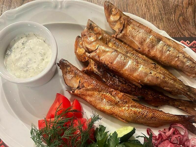 Smoked smelt