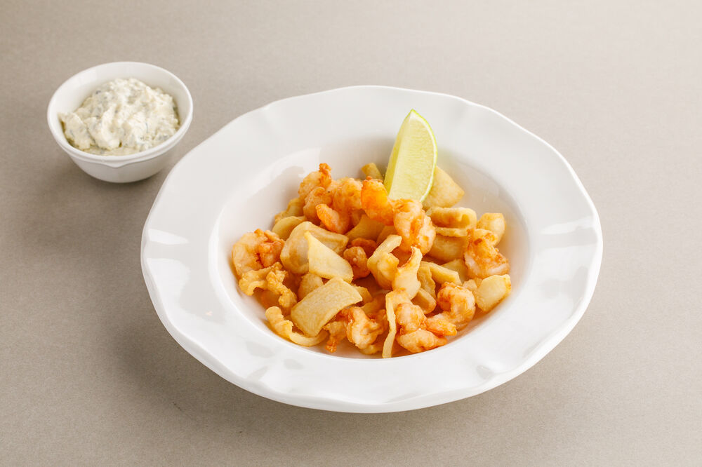 Seafood fritto misto