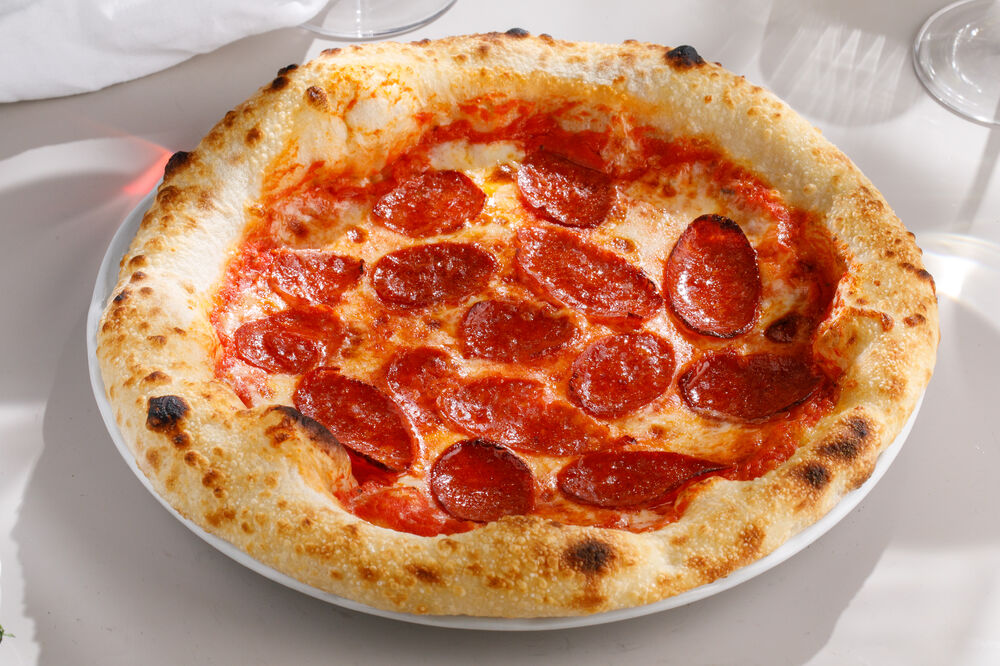 Пицца с Чоризо