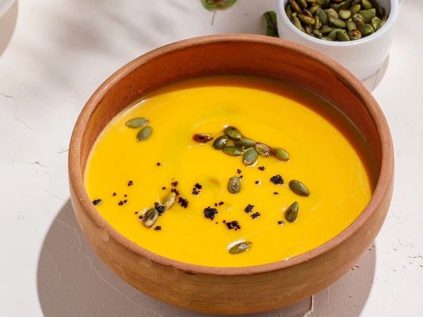 Pumpkin cream soup 