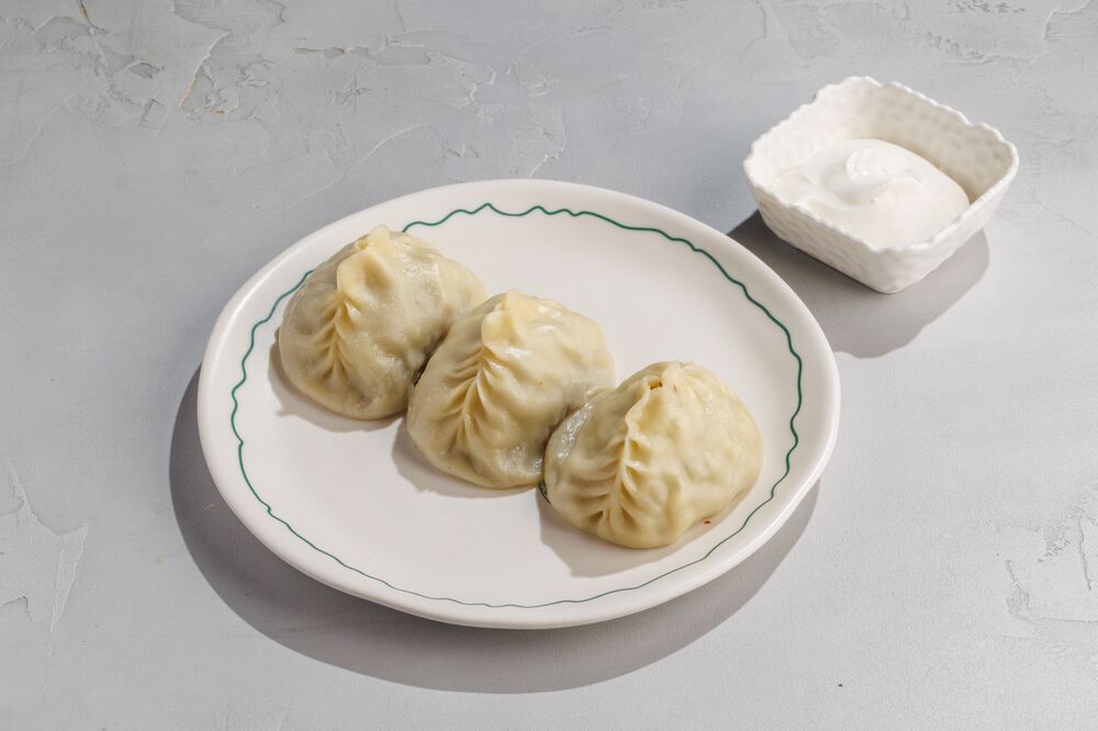 Манты с ягненком
