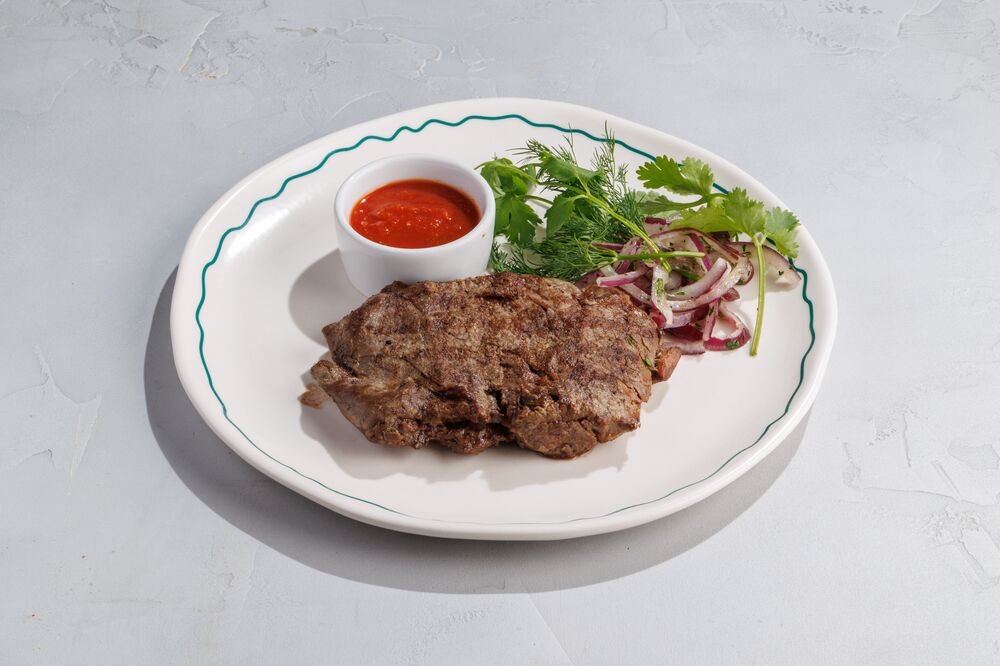 Grilled veal fillet