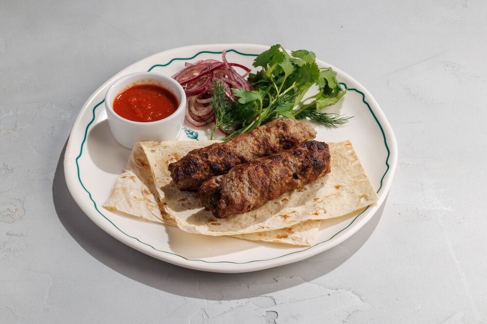 Mutton lyulya-kebab