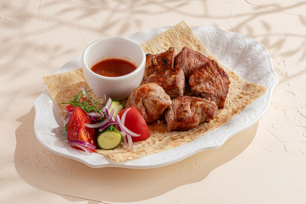 Lamb fillet shish-kebab