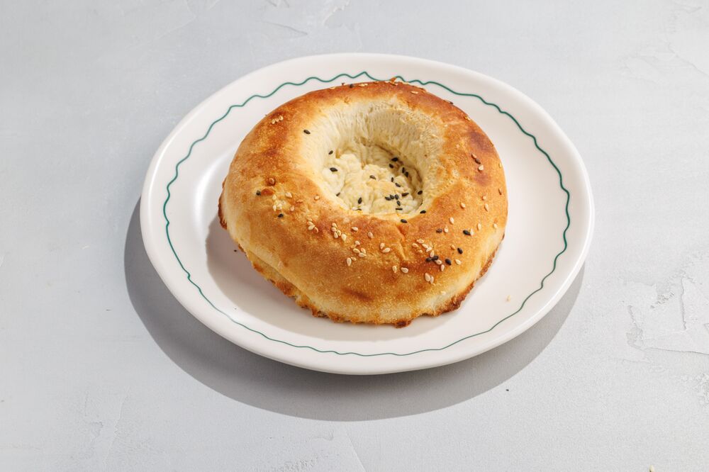 Uzbek flatbread from tandoor
