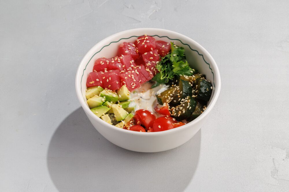 Poke with tuna