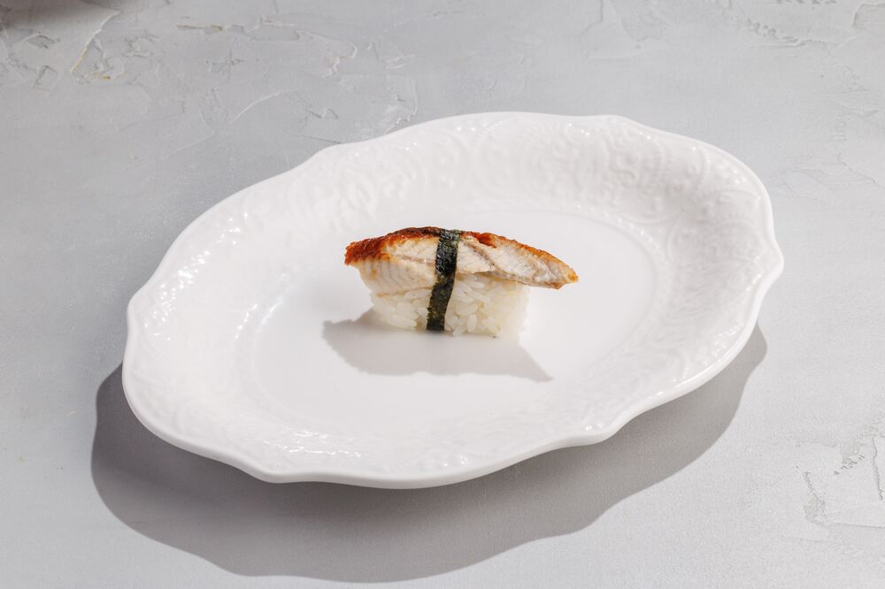 Sushi with eel