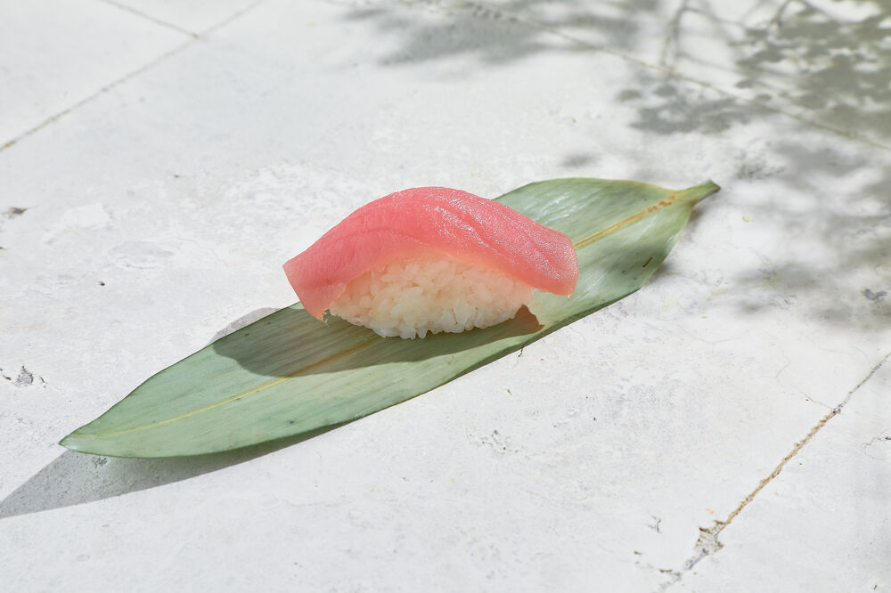 Sushi with tuna