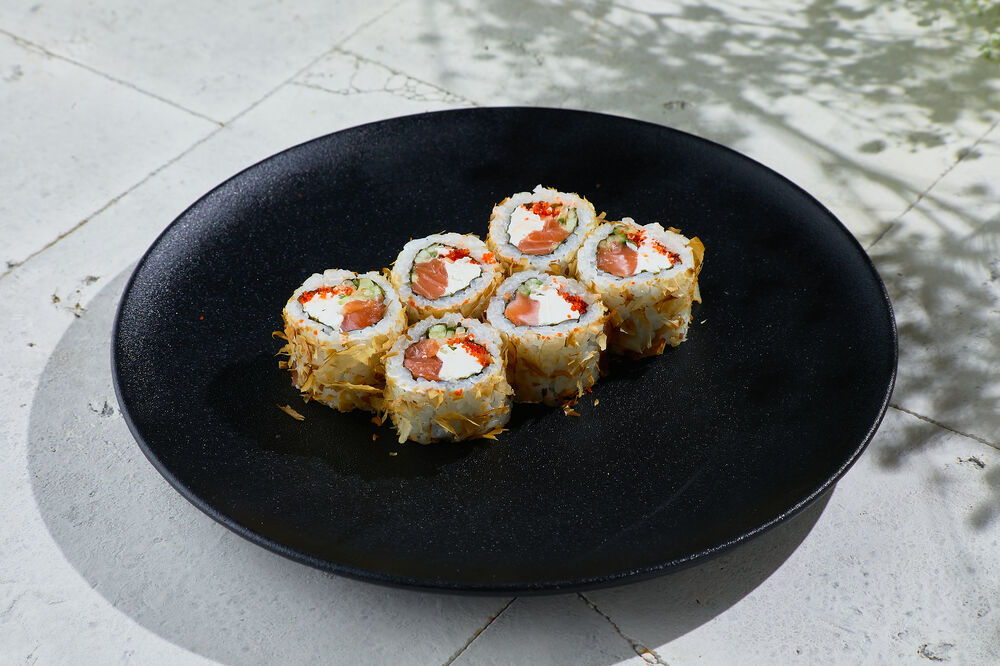 Roll Bonito with salmon