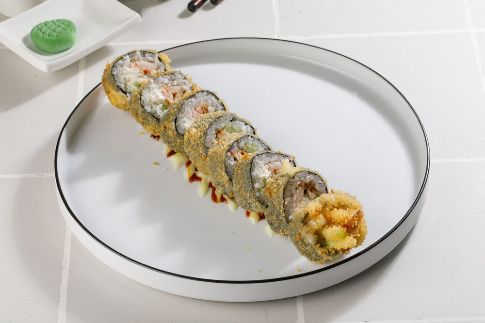 Wasabi tempura roll