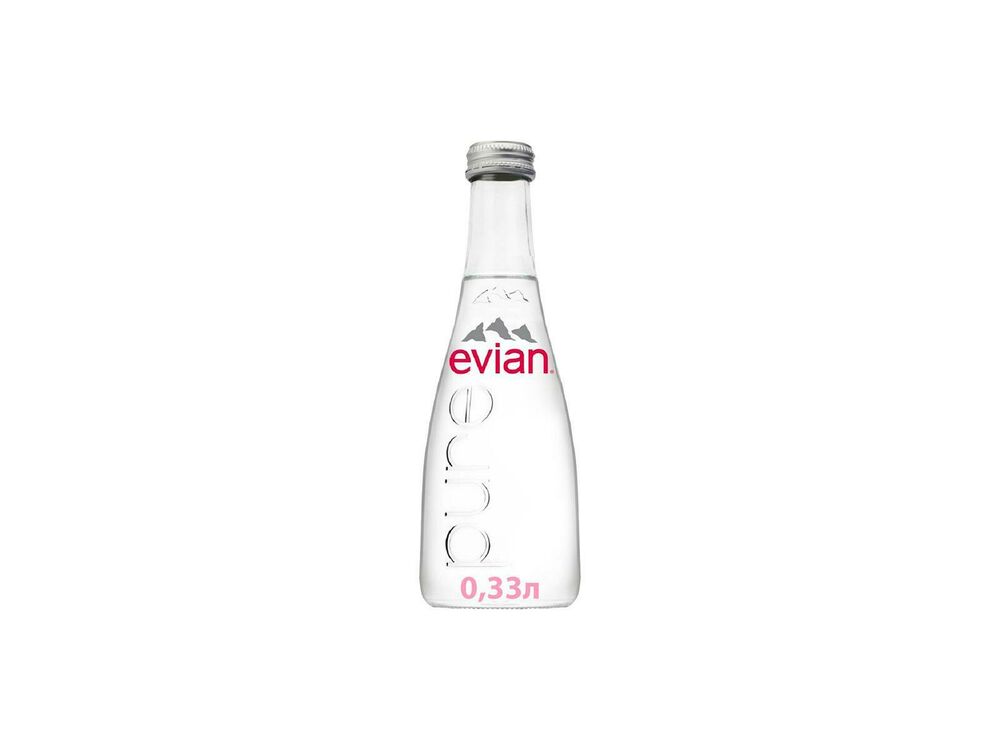Evian still 330 ml