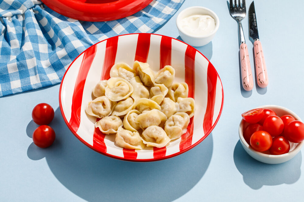 Dumplings with chicken