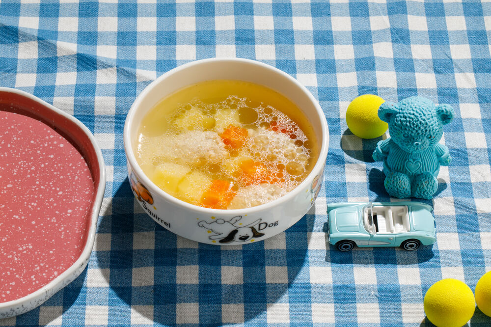  Soup with turkey dumplings