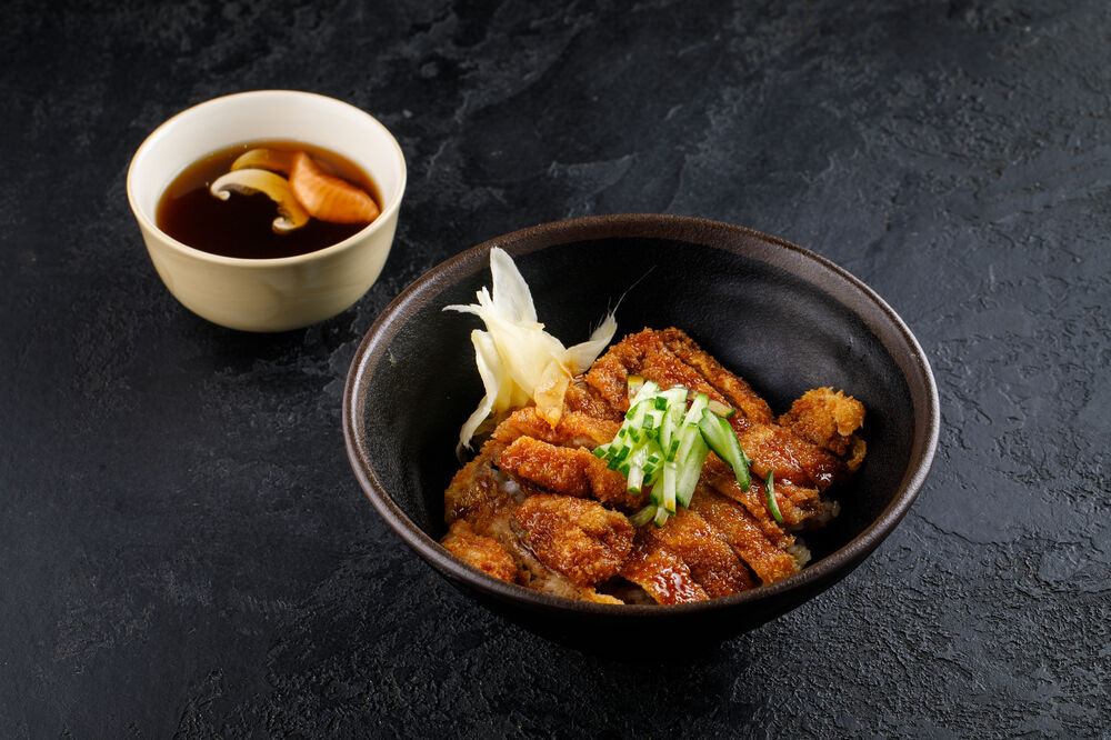 Tonkatsu with pork