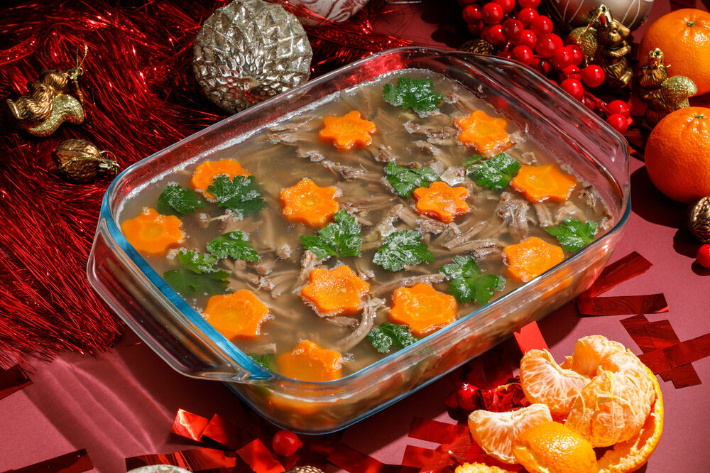 Холодец из говядины 1 кг