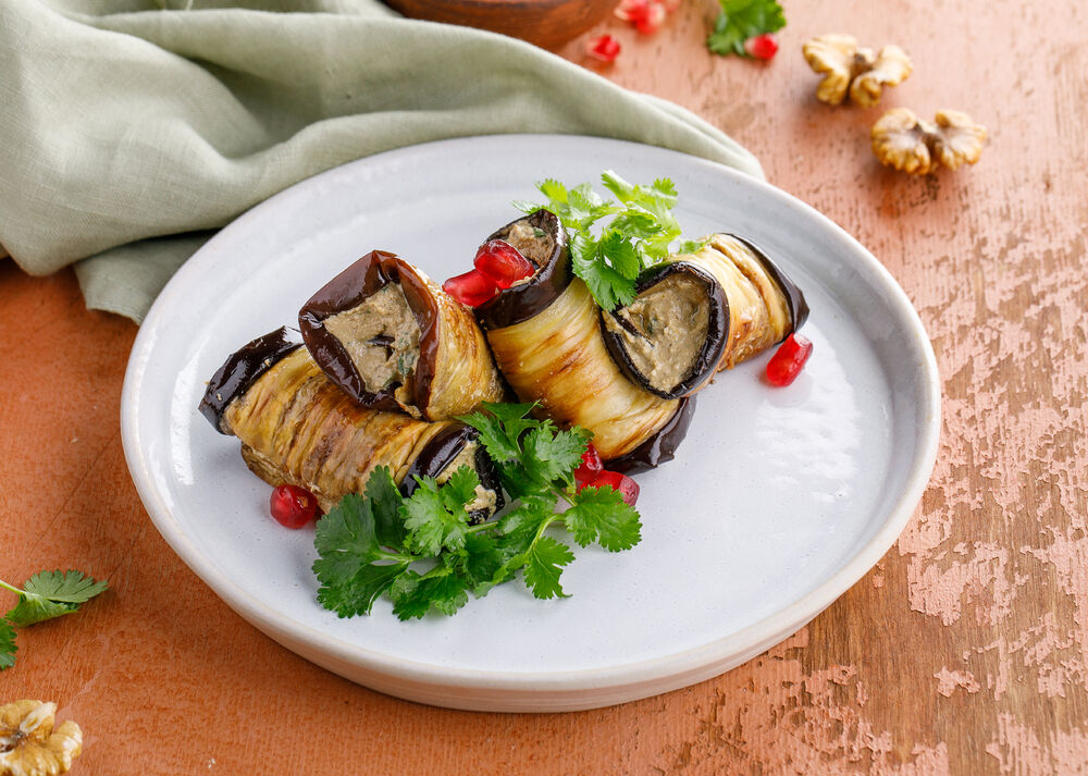 Eggplant rolls 0,5 kg (Pre-order 2 days in advance)