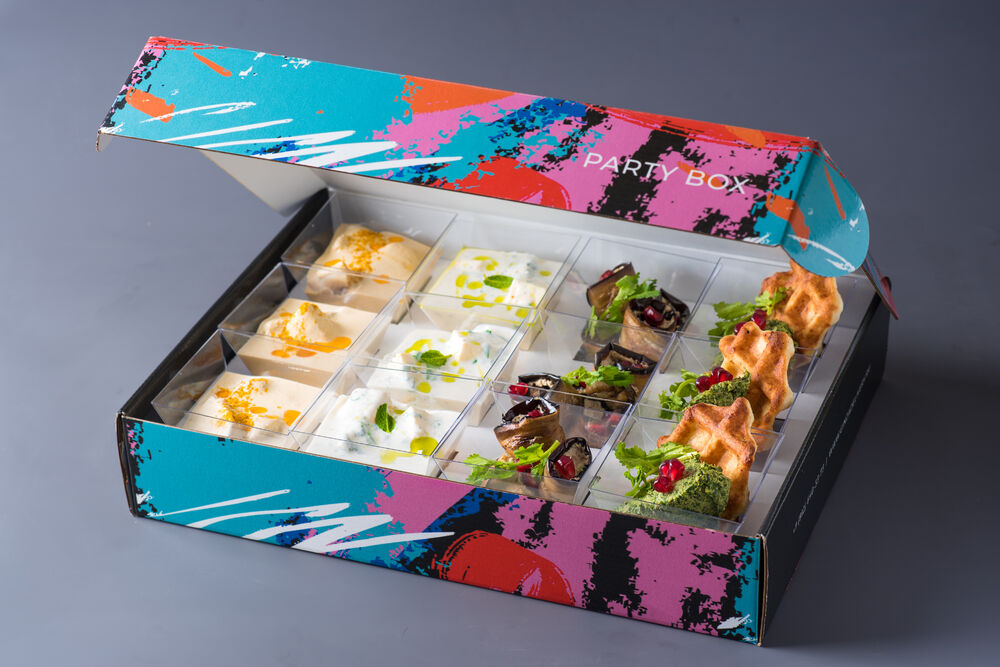 Party Box с грузинскими закусками