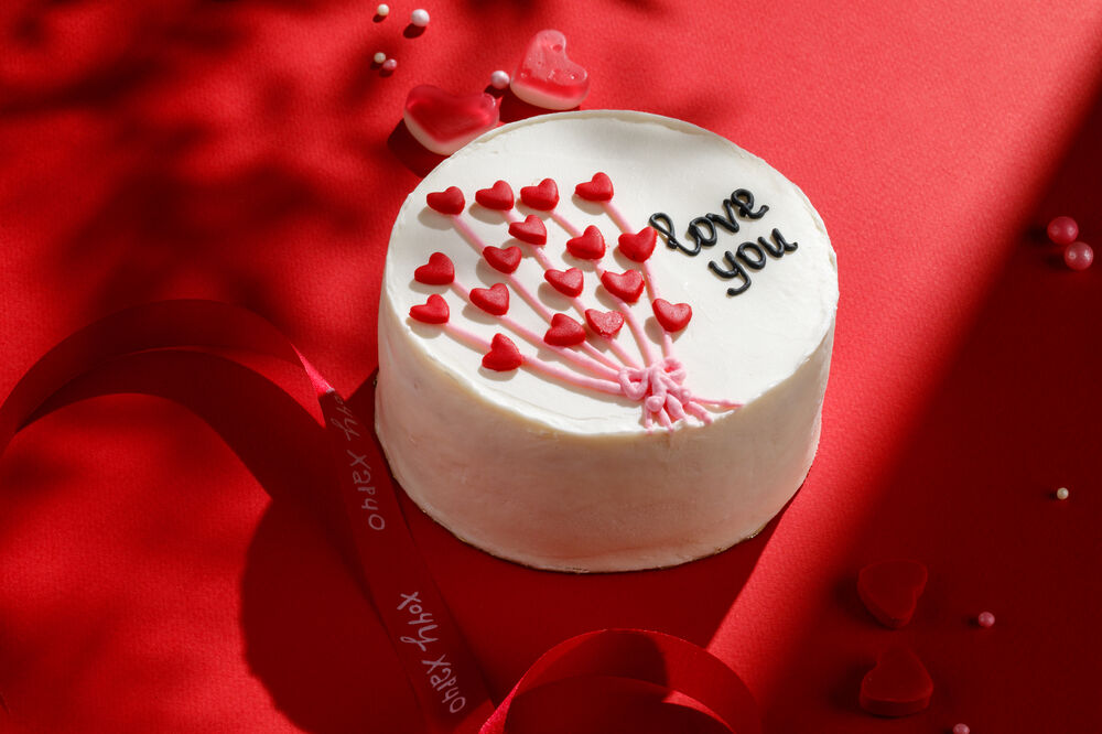 Бенто торт "Love you"