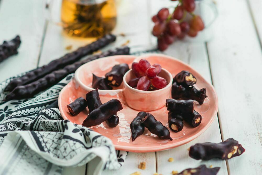  Churchkhela with hazelnuts