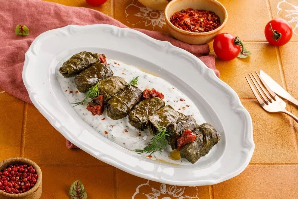 Dolma with lamb