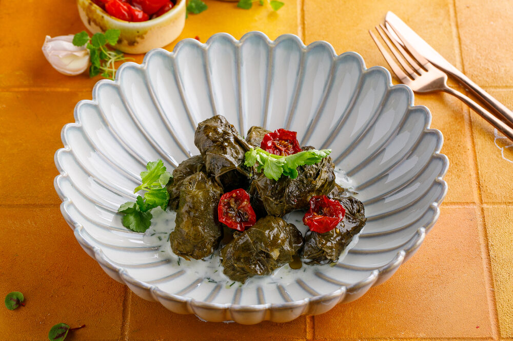 Dolma with lamb