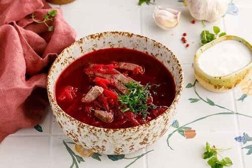 Borsch soup