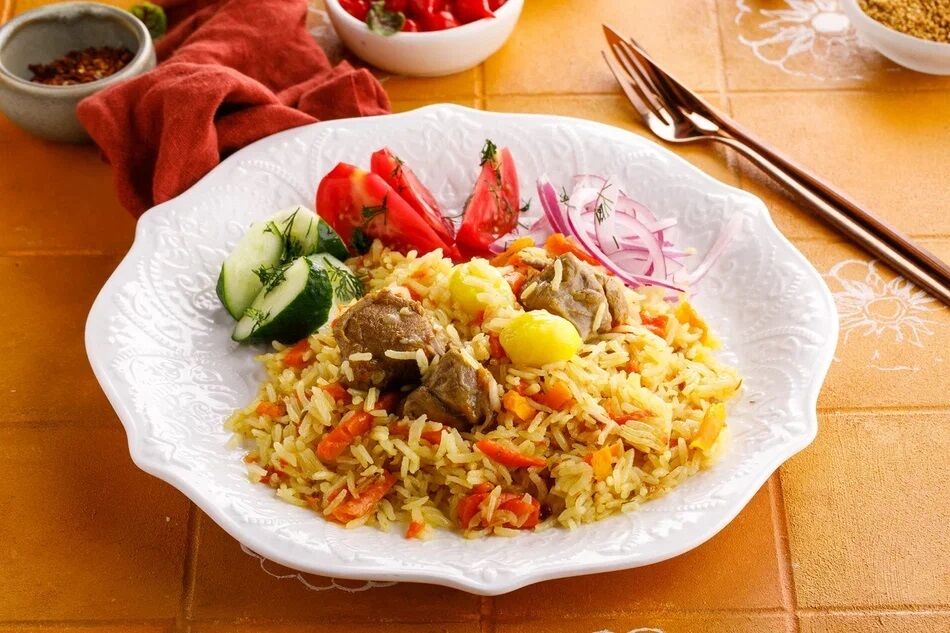 Плов с бараниной