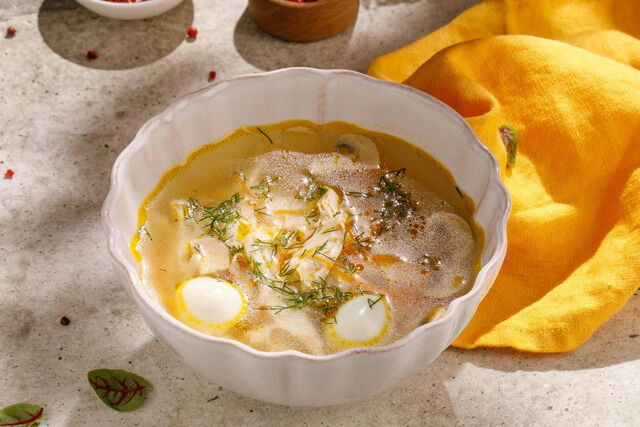 Promotion "Noodle soup with chicken 1+1"