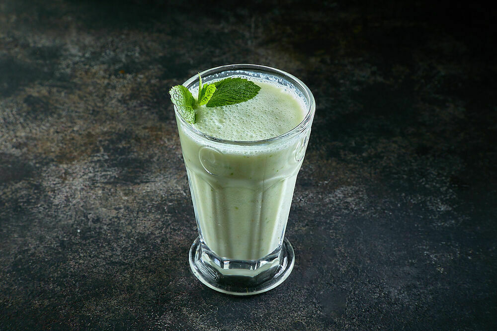 Smoothie pear-spinach