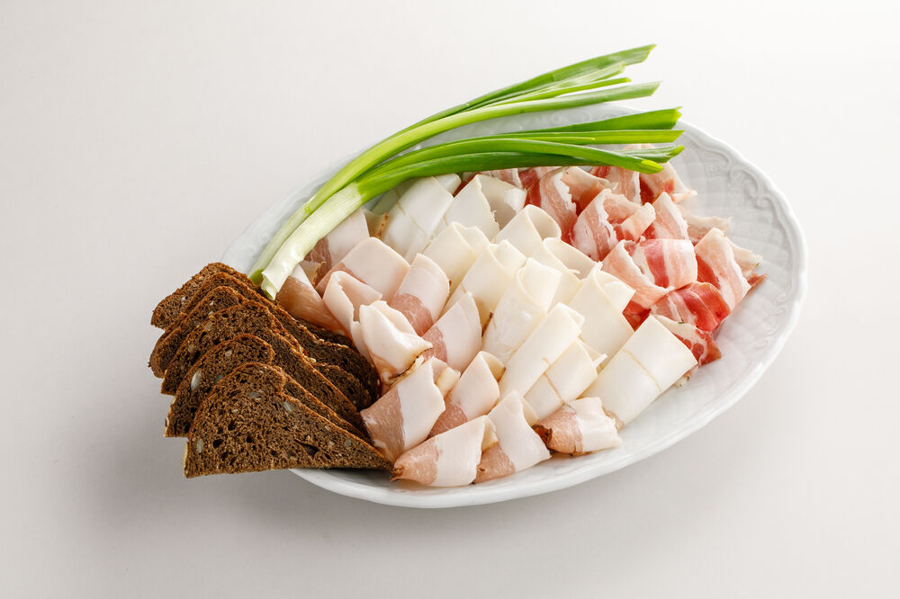 Assorted bacon