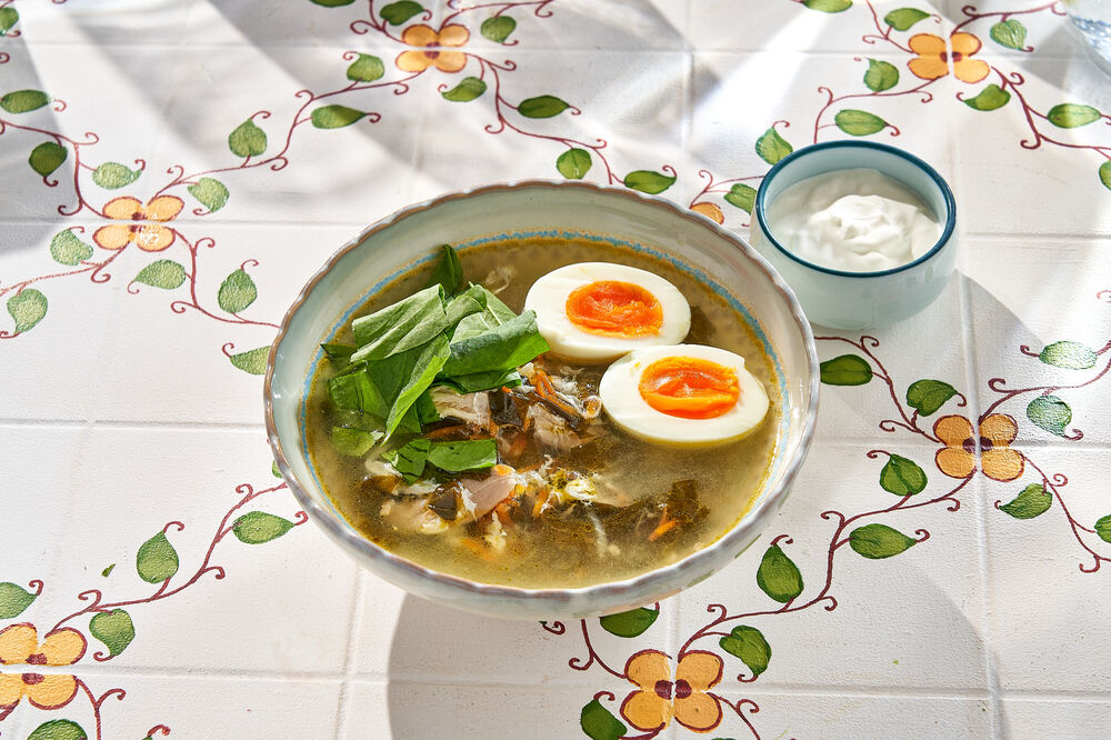 Sorrel soup