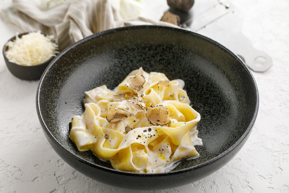 Pappardelle with truffle