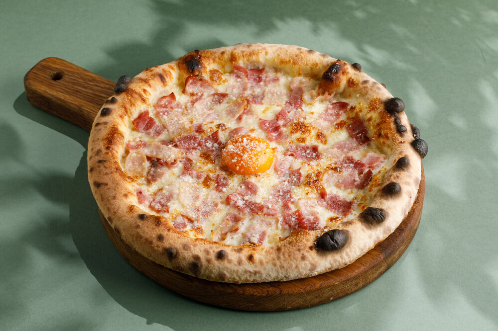 Pizza "Carbonara"