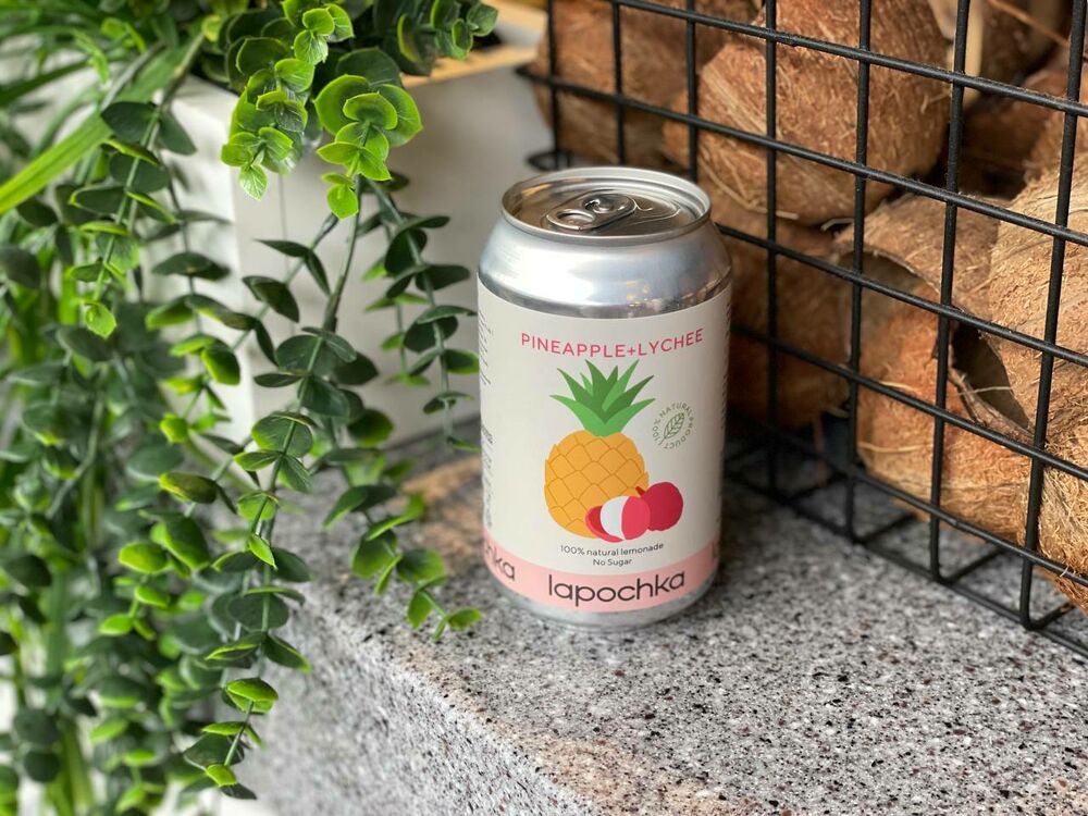 Lemonade Lapochka pineapple-lychee