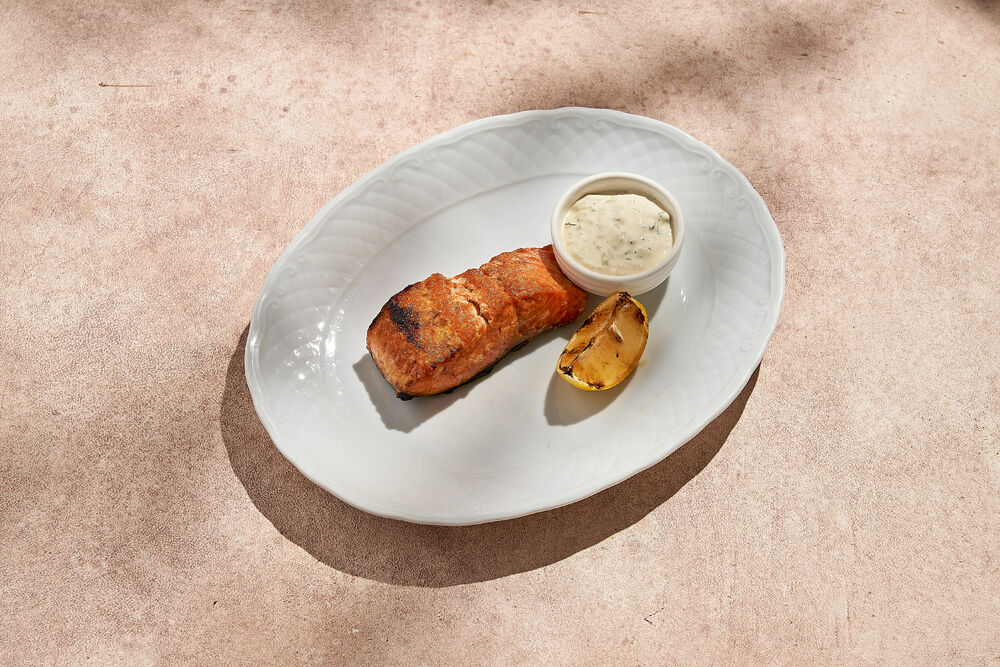 Форель на гриле