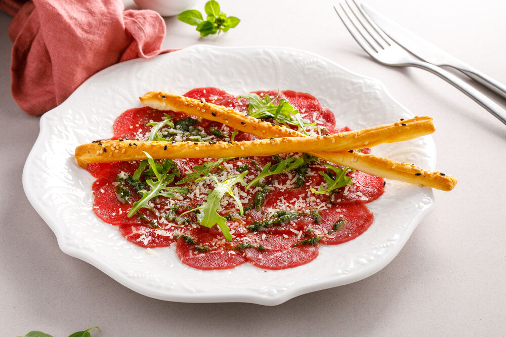  Beef carpaccio