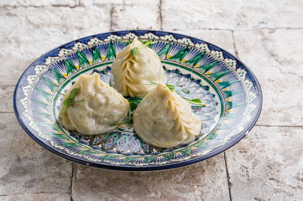 Manti with mutton (3 pieces)