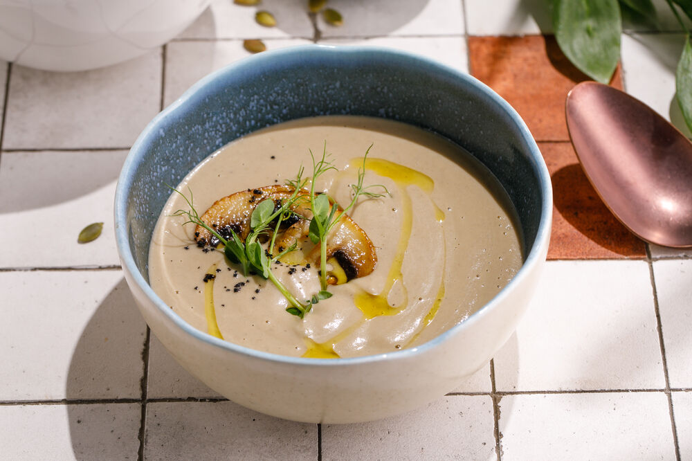Крем-суп из грибов