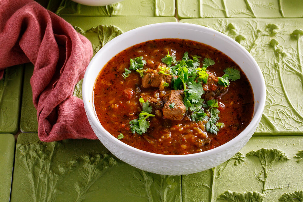 Soup "Kharcho" with lamb