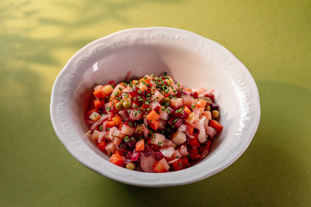 Vinaigrette with sauerkraut