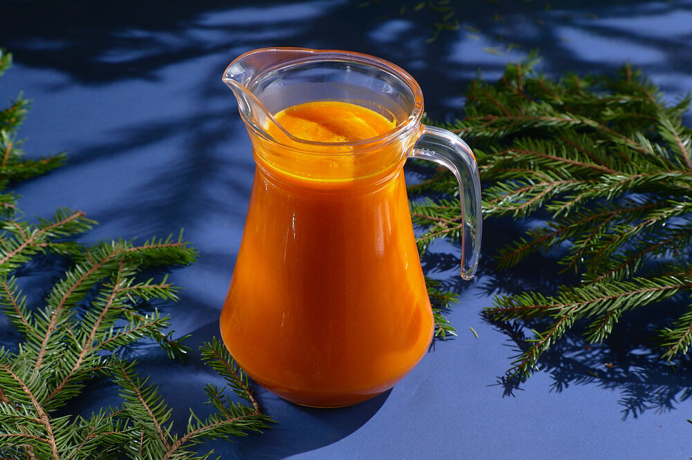 Sea buckthorn fruit-drink 1 liter